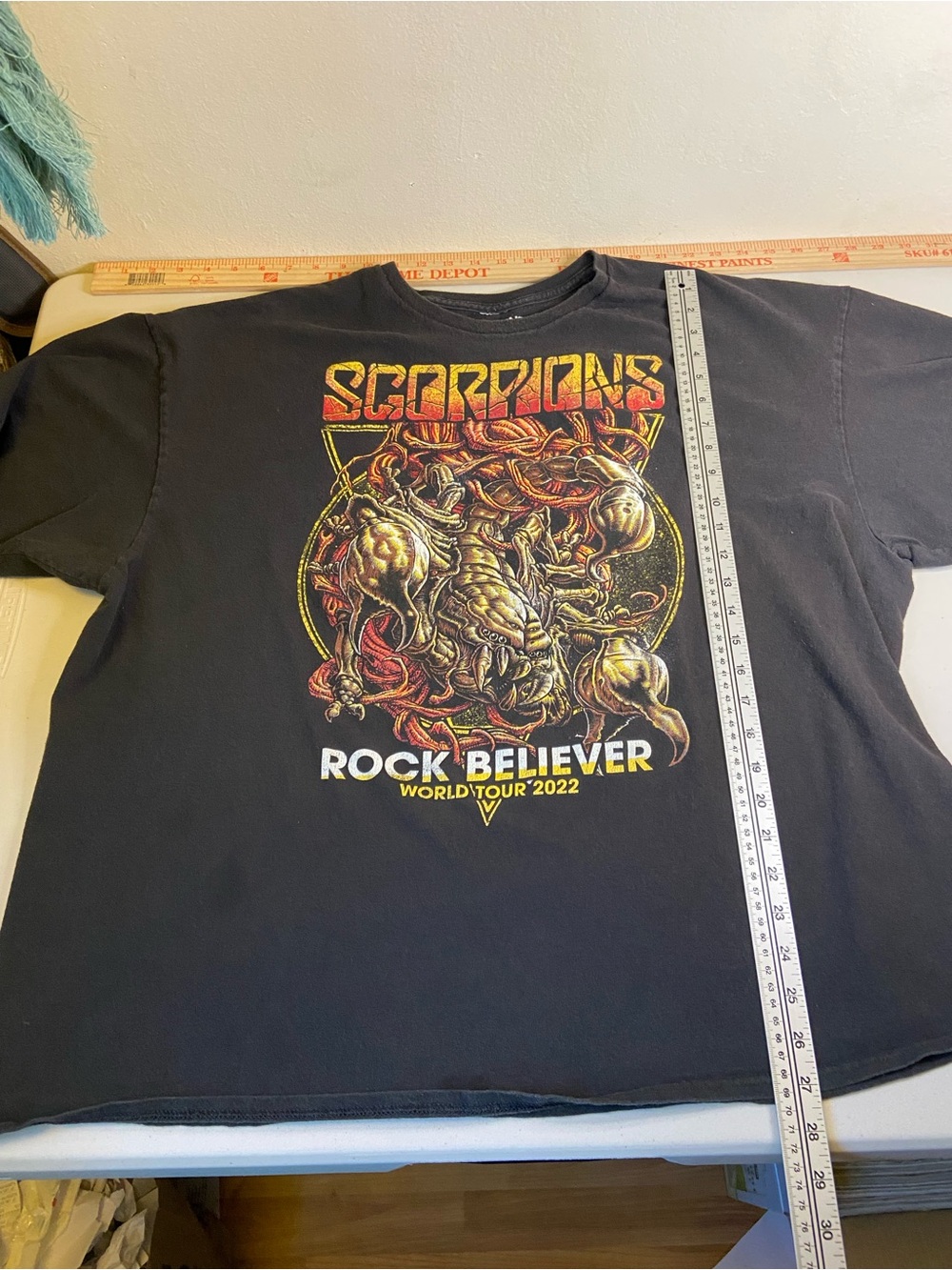 Rock Believer Tour Graphic Tee - Black